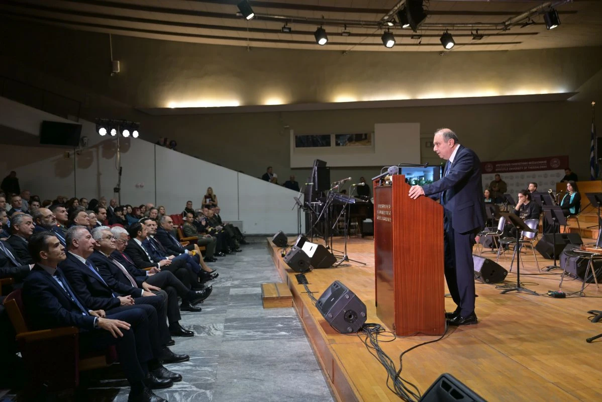 Ο πρύτανης του ΑΠΘ, Κ. Αναστασιάδης -&nbsp;Eurokinissi.gr