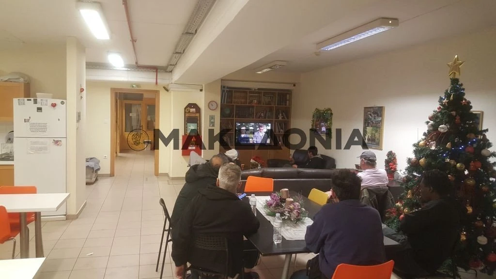 Φωτογραφία από το σαλόνι του Υπνωτηρίου στο πλαίσιο ρεπορτάζ της Μακεδονίας της Κυριακής τον Ιανουάριο του 2020