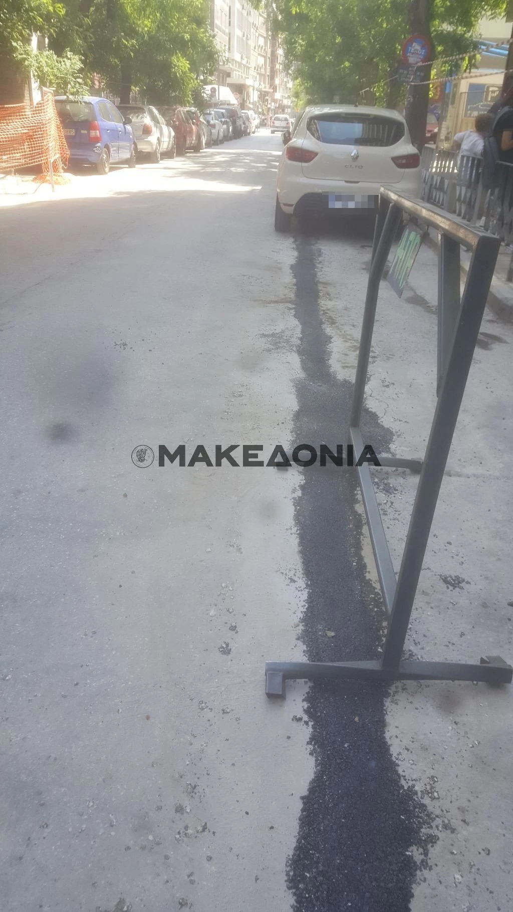 Εργασίες οπτικών ινών επί της Λ. Σοφού