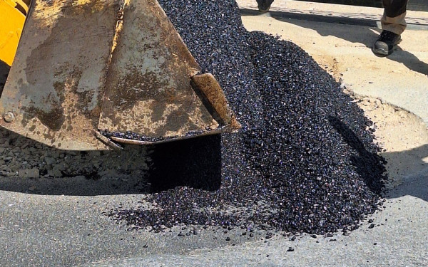 Εργασίες συντήρησης στην Επαρχιακή Οδό Θεσσαλονίκης- Πυλαίας- Πανοράματος