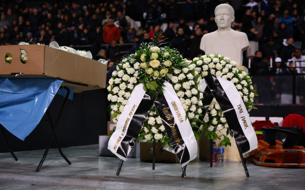 ΠΑΟΚ - Πανσερραϊκός: Πέπλο θλίψης στην Τούμπα, οκτάλεπτη διακοπή του ματς στο 27' - Δείτε φωτογραφίες