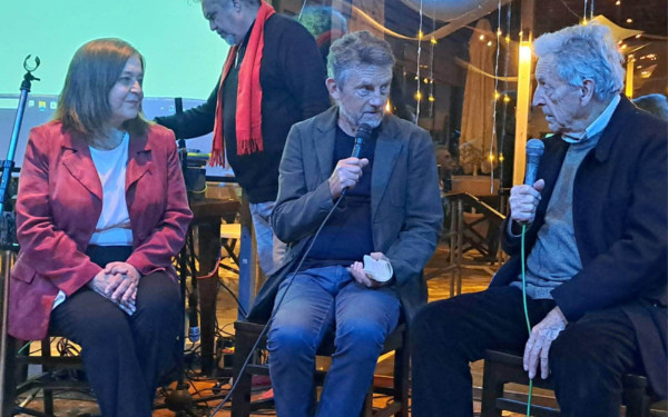 Ο Κώστας Γαβράς στην Καλαμαριά: Ο Μίκης πρέπει να μείνει όπως είναι. Δεν θα είχα το κουράγιο να κάνω ταινία για εκείνον»