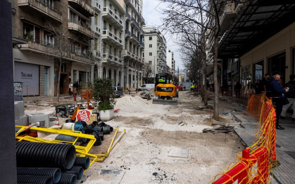 Αγίας Σοφίας: Ολοκληρώθηκαν οι εργασίες για τους αγωγούς - Ξεκινάει το στρώσιμο του δαπέδου