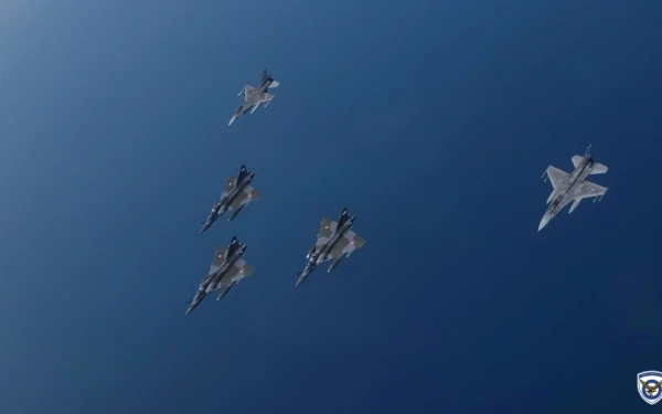 «Ηνίοχος 2026»: Ολοκληρώθηκε η μεγάλη αεροπορική άσκηση στην Ανδραβίδα