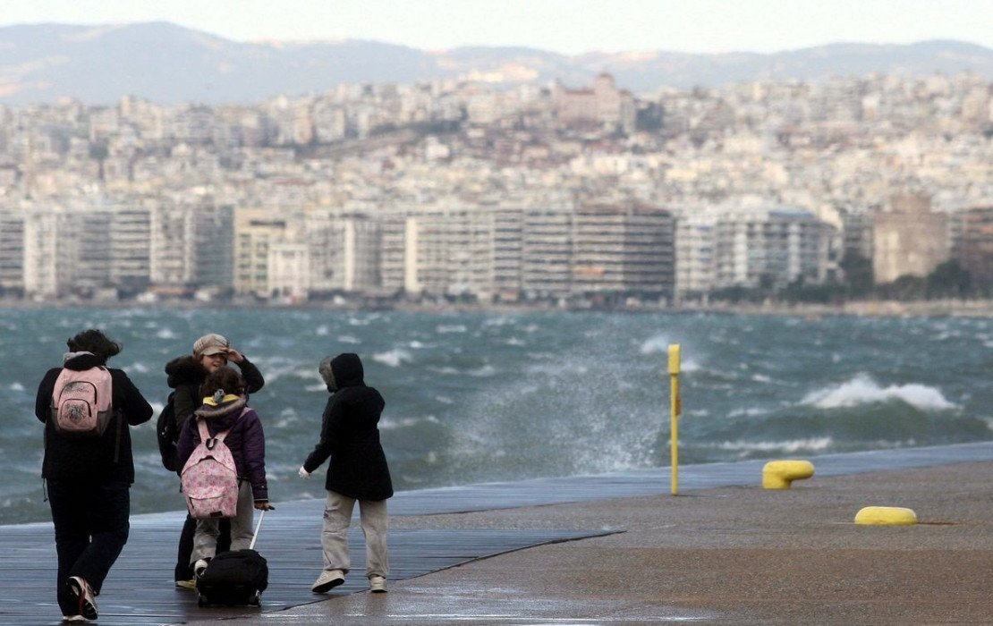 Σε αυξημένη επιφυλακή ο Δήμος Θεσσαλονίκης λόγω των έντονων καιρικών φαινομένων