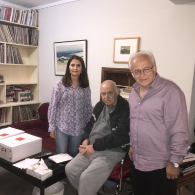 Ο Λευτέρης Κογκαλίδης δωρίζει σπάνιο μουσικό και κινηματογραφικό αρχείο στον Οργανισμό Φεστιβάλ Ολύμπου