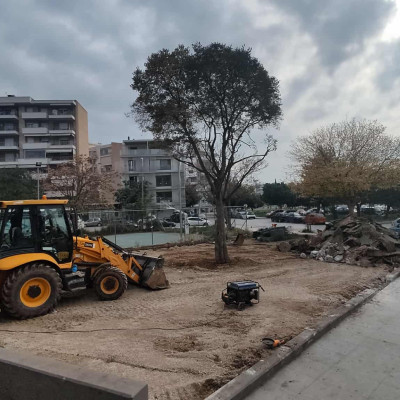 Θεσσαλονίκη: Ξεκίνησαν οι εργασίες για τη νέα παιδική χαρά στο One Salonica