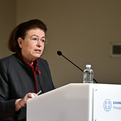 Λίνα Μενδώνη από Καστοριά: «Υλοποιούμε το μεγαλύτερο έργο Πολιτισμού που έχει υπάρξει ποτέ»