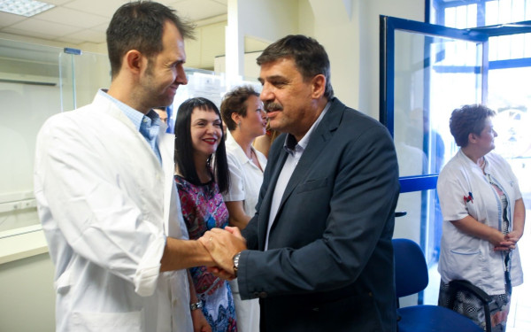 Τις ΤΟΜΥ Χαριλάου εγκαινίασε ο Ανδρέας Ξανθός