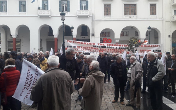 Ισονομία ζητούν οι συνταξιούχοι