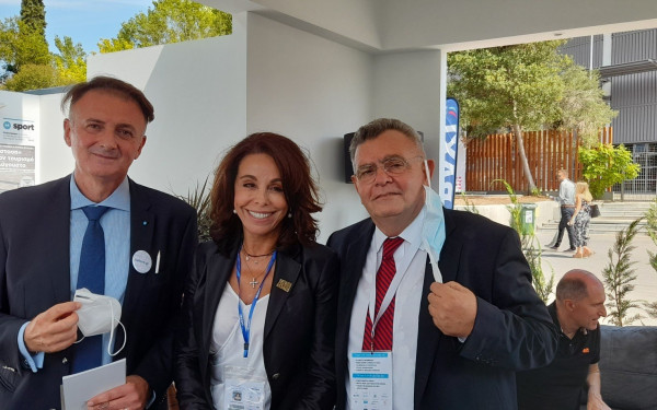 Η Β. Πατουλίδου από το περίπτερο της "Μακεδονίας": Η ΔΕΘ είναι παρελθόν, παρόν και μέλλον 