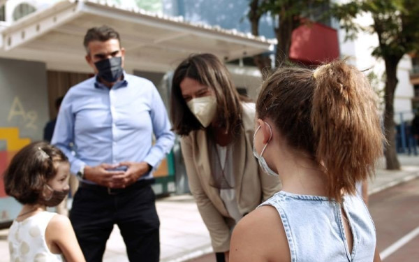 Κεραμέως από 87ο Δημοτικό σχολείο Θεσσαλονίκης: «Καλή σχολική χρονιά, με ασφάλεια πάνω από όλα» (Φωτ.)