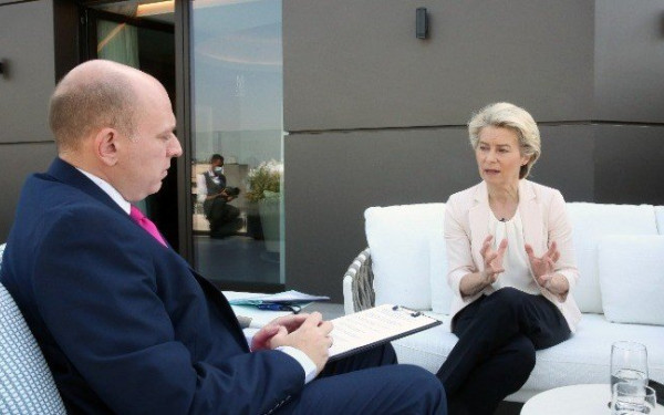 Ούρσουλα φον ντερ Λάιεν: Πρωτοπόρες οι χώρες της Μεσογείου στη μάχη με την κλιματική αλλαγή