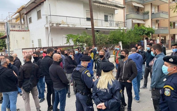 Αποχώρησαν οι διαδηλωτές από το ΕΠΑΛ Σταυρούπολης - "Φρούριο" το σχολείο (Φωτ.)