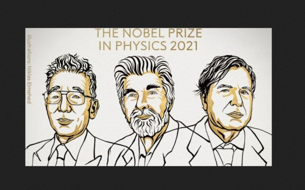 Στους Σιουκούρου Μανάμπε, Κλάους Χάσελμαν και Τζόρτζιο Παρίζι το Νόμπελ Φυσικής