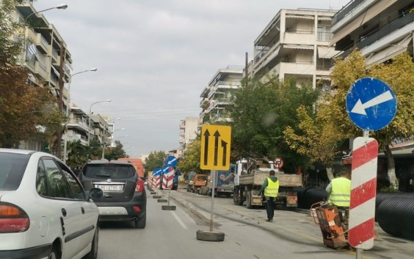 Θεσσαλονίκη: Εκτός λειτουργίας φωτεινοί σηματοδότες στη Βασ. Όλγας λόγω εργασιών σήμερα