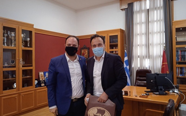 Συνάντηση Δαρδαμανέλη-Παπαστεργίου στην Καλαμαριά