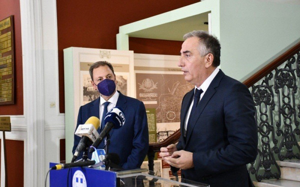 Θεσσαλονίκη: Συνάντηση Στ. Καλαφάτη - Σπ. Λιβανού