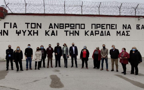 Αντιπροσωπεία του ΣΥΡΙΖΑ-ΠΣ στις φυλακές Διαβατών