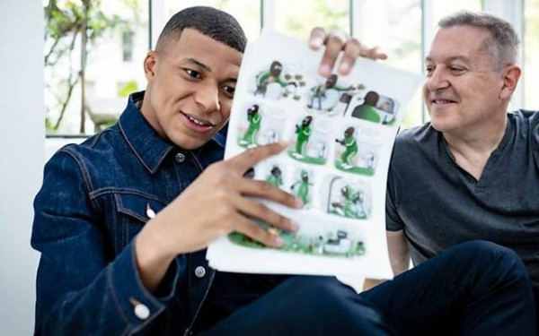 "Το όνομά μου είναι Κιλιάν": Η ζωή του Μπαπέ σε κόμικ