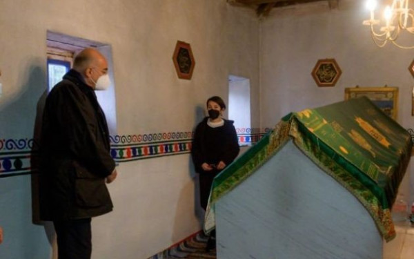 Βόρειος Εβρος: Στον Τεκέ της Ρούσσας ο Δένδιας