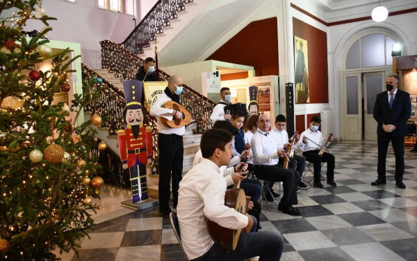 Ποντιακά κάλαντα στον Σταύρο Καλαφάτη