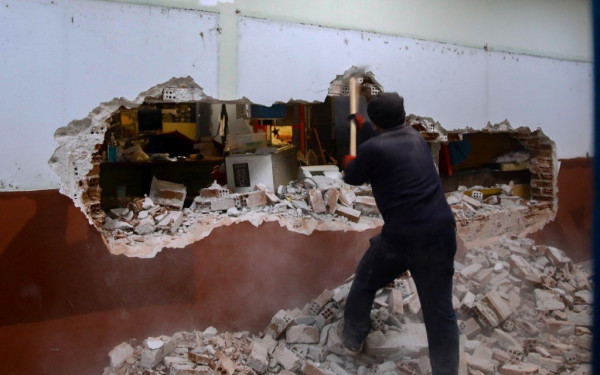 Βίντεο ντοκουμέντο από την εκκένωση της κατάληψης στο Στέκι του Βιολογικού στο ΑΠΘ  (βίντεο)