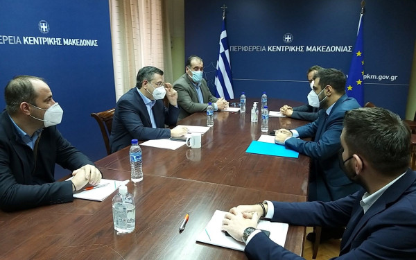 Περιοδεία Παύλου Μαρινάκη: Η Θεσσαλονίκη αδικήθηκε τα προηγούμενα χρόνια