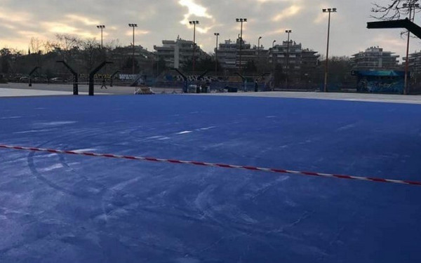 Αλλάζουν όψη τα ιστορικά γήπεδα μπάσκετ στο Ποσειδώνιο (φωτ.)