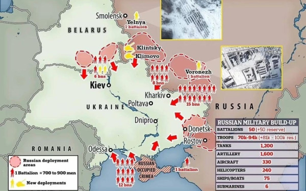 Λευκορωσία: Ο Λουκασένκο λέει πως το ένα τρίτο του στρατού έχει σταλεί στα σύνορα με την Ουκρανία