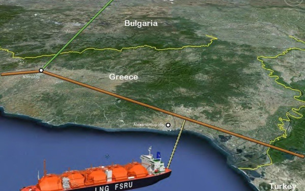 Εριξαν... άγκυρες για το FSRU στην Αλεξανδρούπολη