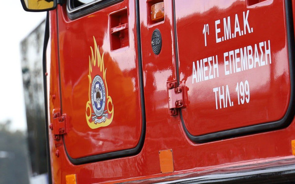 Εγνατία οδός: Φωτιά στο δρόμο πήρε φορτηγό