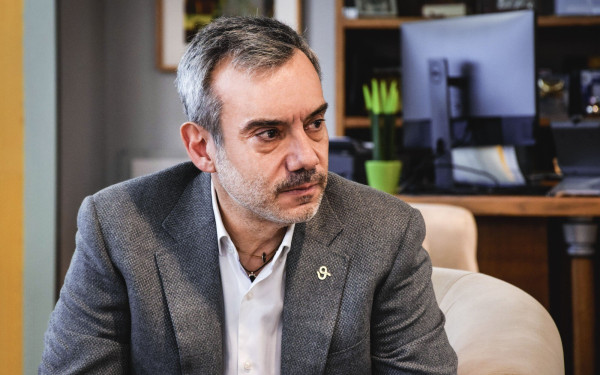 Πρωινός καφές με τον δήμαρχο Θεσσαλονίκης Κωνσταντίνο Ζέρβα