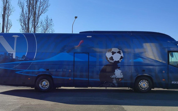 Νάπολι: Ένα πούλμαν γεμάτο... Ντιέγκο