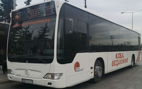 Θεσσαλονίκη: Λαχτάρησαν οι επιβάτες λεωφορείου - Άρπαξε φωτιά εν κινήσει 