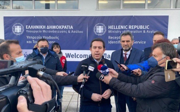 Προμαχώνας:"Ανοίξαμε την αγκαλιά μας για τους εκτοπισμένους από τον πόλεμο στην Ουκρανία" δήλωσε ο Ν. Μηταράκης