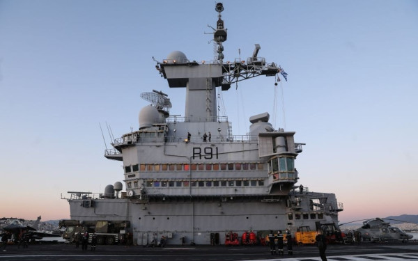 Στη Σούδα το Γαλλικό αεροπλανοφόρο « Σαρλ Ντε Γκωλ»