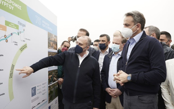 Μητσοτάκης για αυτοκινητόδρομο Πάτρα - Πύργος: « Είναι ο δρόμος προς την ελπίδα για τη Δυτική Ελλάδα»