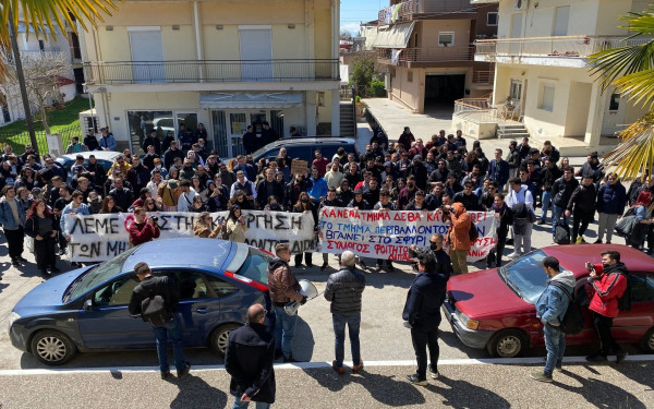 Στο πλευρό των φοιτητών του ΔΙΠΑΕ ο δήμαρχος Δέλτα Γιάννης Ιωαννίδης