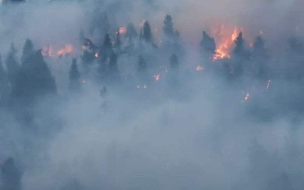 Δράμα: Σε εξέλιξη πυρκαγιά στο όρος Φαλακρό