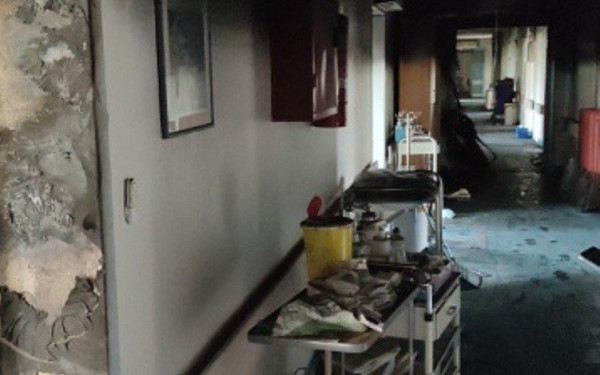 Tα εφιαλτικά λεπτά  στο φλεγόμενο θάλαμο του «Παπανικολάου»