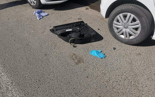 Θεσσαλονίκη: Τροχαίο στην Μοναστηρίου - ΙΧ έπεσε πάνω σε σταθμευμένα οχήματα