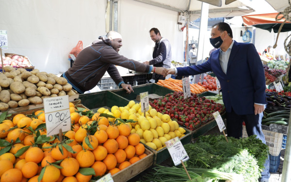 Στη Βαρβάκειο ο Άδωνης Γεωργιάδης