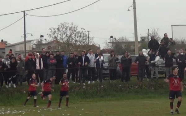 Κατερίνη: Το βίντεο από τους πυροβολισμούς σε ερασιτεχνικό αγώνα ποδοσφαίρου