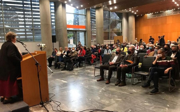 Θεσσαλονίκη: Εκδήλωση της Πρωτοβουλίας Πολιτών - "69 Ημέρες Ρωσικής Εισβολής στην Ουκρανία"