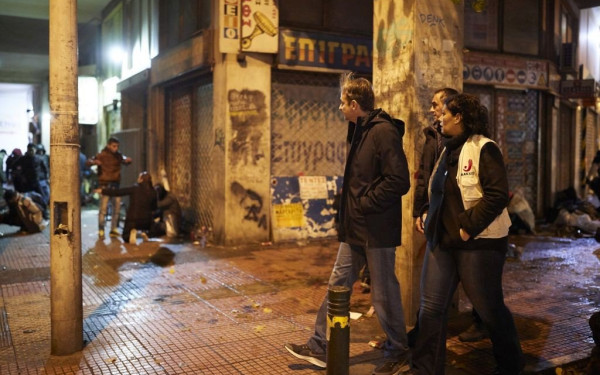 Συνάντηση με άτομα που ακολουθούν πρόγραμμα ή έχουν απεξαρτηθεί από τα ναρκωτικά είχε ο Κυριάκος Μητσοτάκης