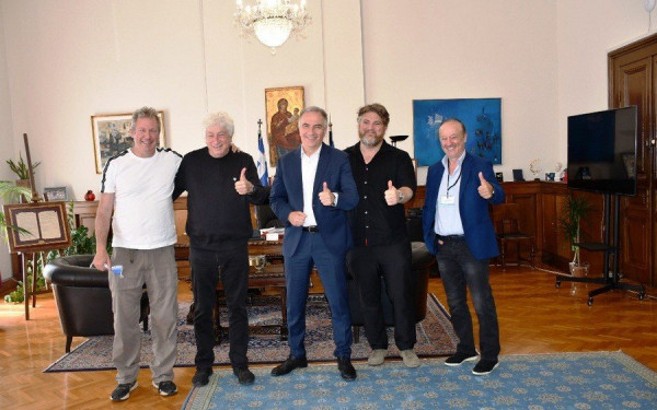 Θεσσαλονίκη: Με στελέχη των εταιρειών της κινηματογραφικής βιομηχανίας συναντήθηκε ο Στ. Καλαφάτης