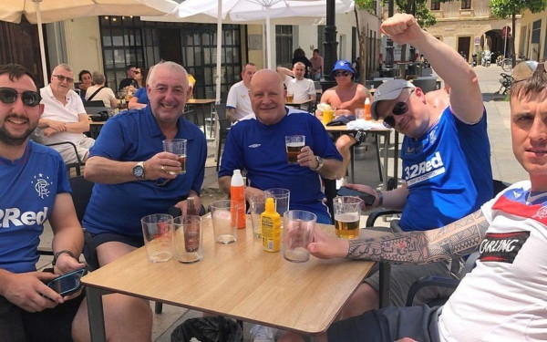 Europa League: "Εισβολή" 150.000 οπαδών στη Σεβίλλη για τον τελικό Άιντραχτ - Ρέιντζερς (βίντεο)