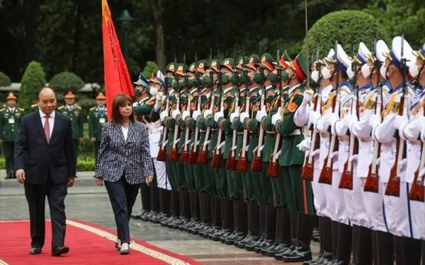 Επίσημη επίσκεψη ΠτΔ Κατερίνας Σακελλαροπούλου στο Βιετνάμ	