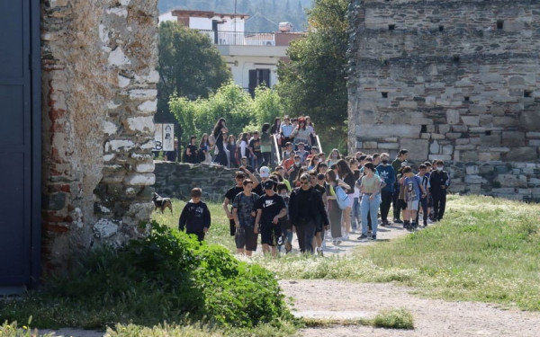 Θεσσαλονίκη: Μαθήματα ιστορίας μέσα από διαδραστικά παιχνίδια με φόντο τα βυζαντινά τείχη 